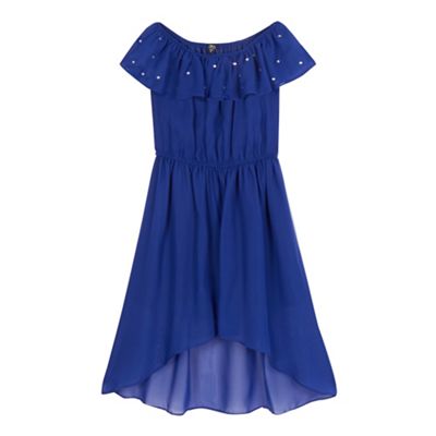 Star by Julien Macdonald Girls' blue gem gypsy dress